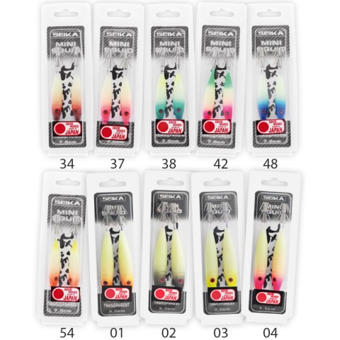 Seika Mini Squid Soft Trasparent mm. 75 colore 03